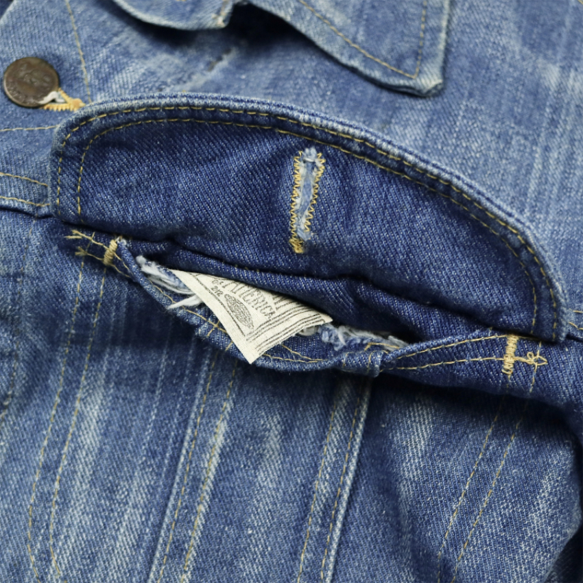 Vintage 80s Lee 220 Denim Jacket Size M
