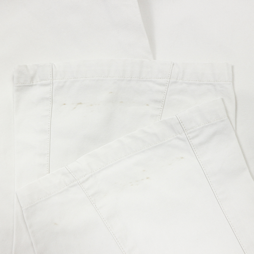 Eastboy White Canvas Bootcut Pants Size 26