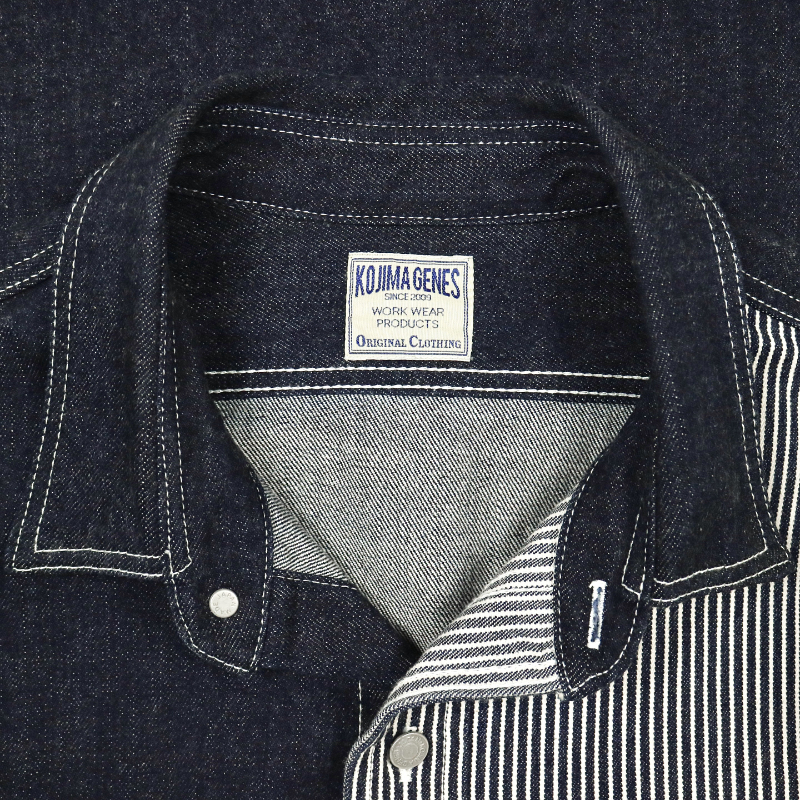 Kojima Genes Japan Denim Shirt Size XXL