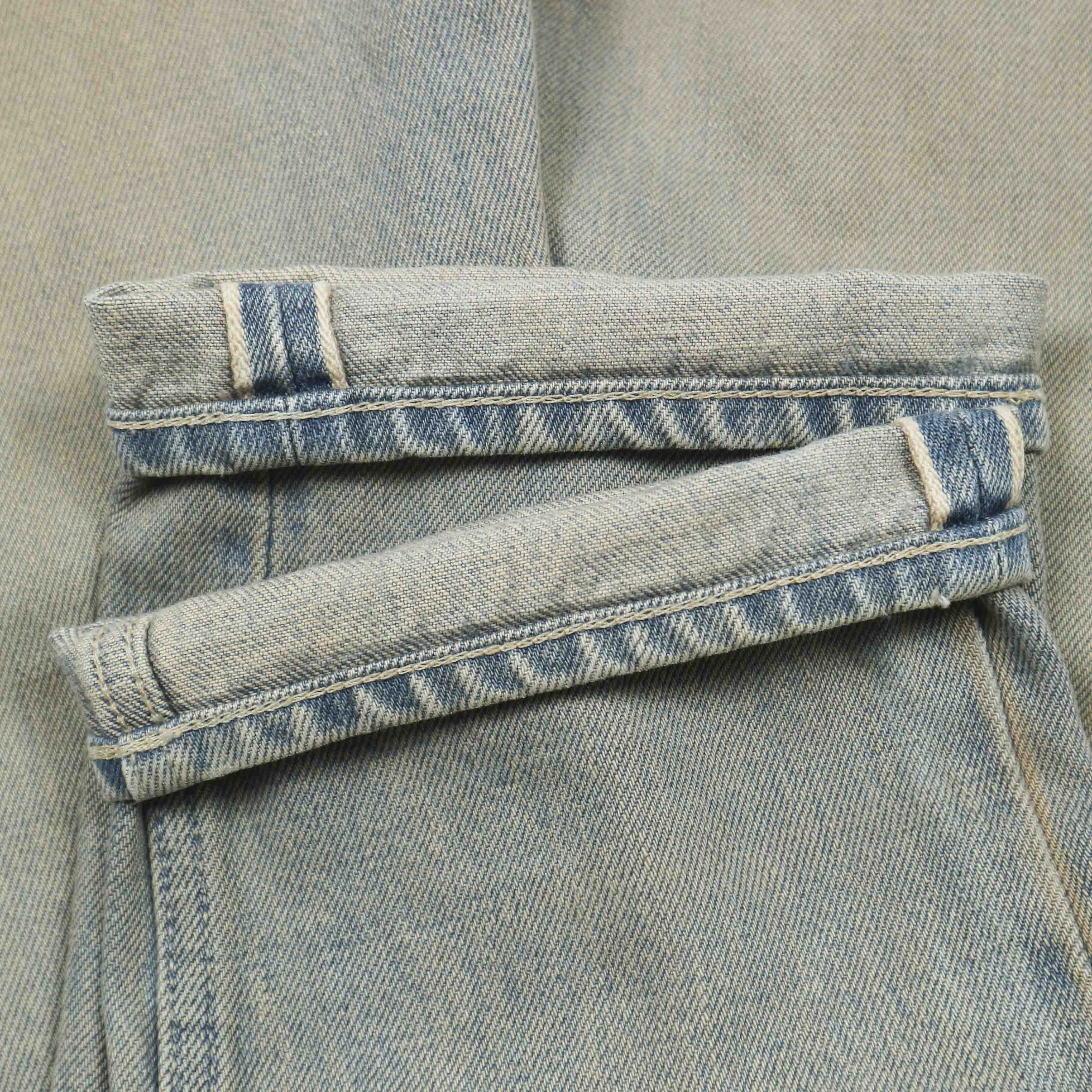 Japan Brand Dirty Wash Selvedge Denim Jeans Size 27
