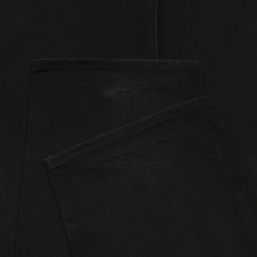 2010s Levi's 501 Black Denim Jeans Size 38