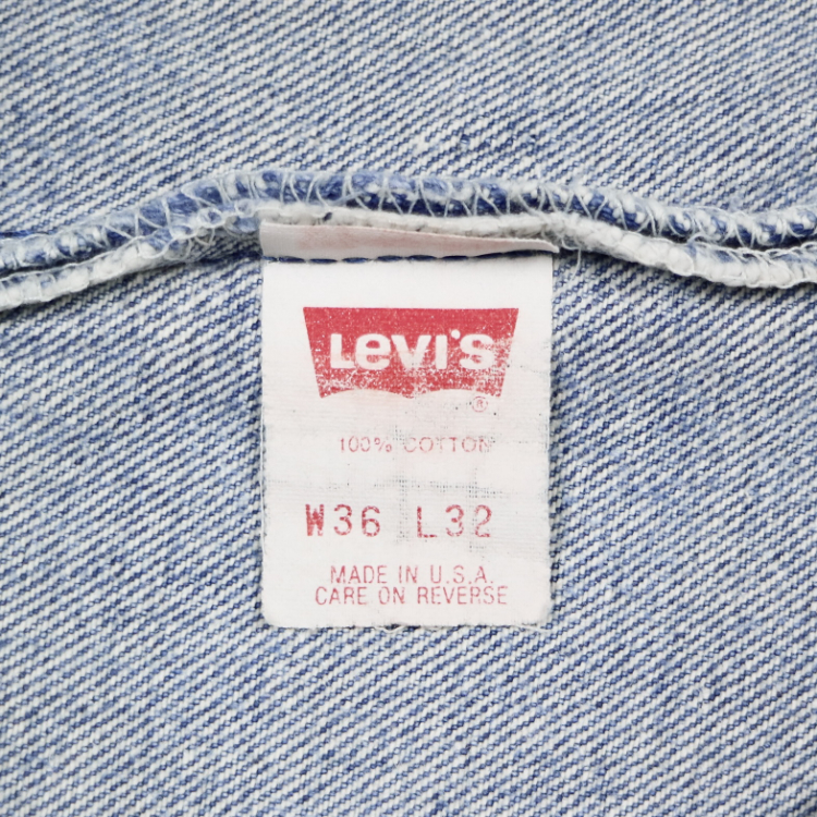 90s Levi's 501 Made in USA Denim Jeans Size 34