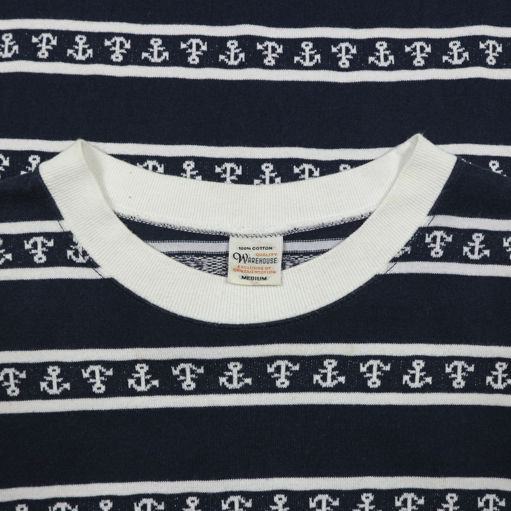 Warehouse Made in JP Cotton T-Shirt Size M