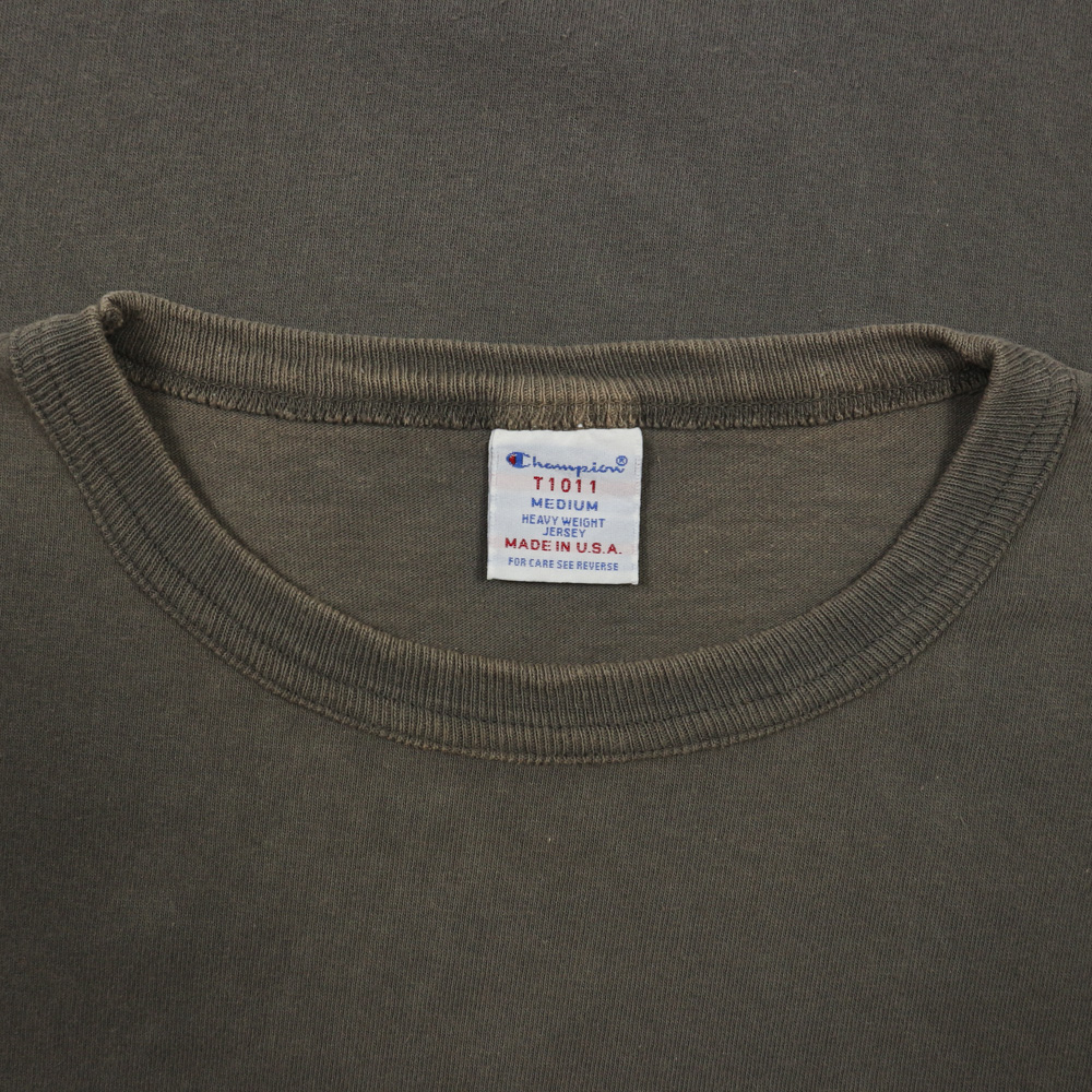 Champion T1011 Made in USA Pocket T-Shirt Size M