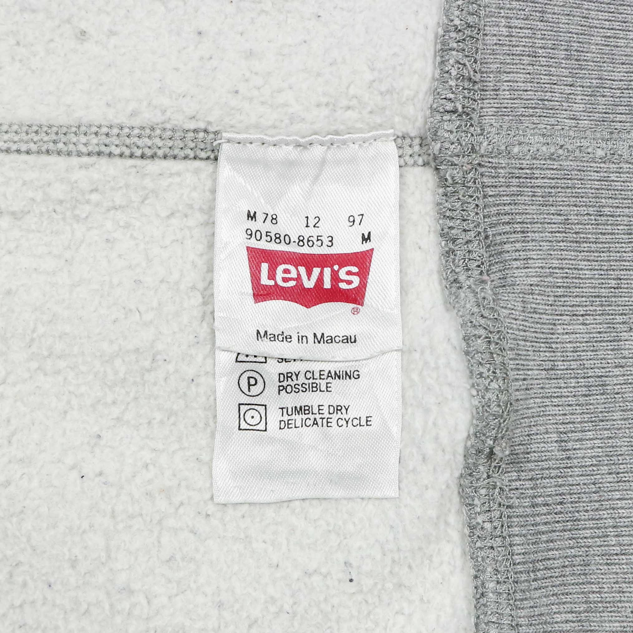 90s Levi's Logo Embroidery Hoodie Size S