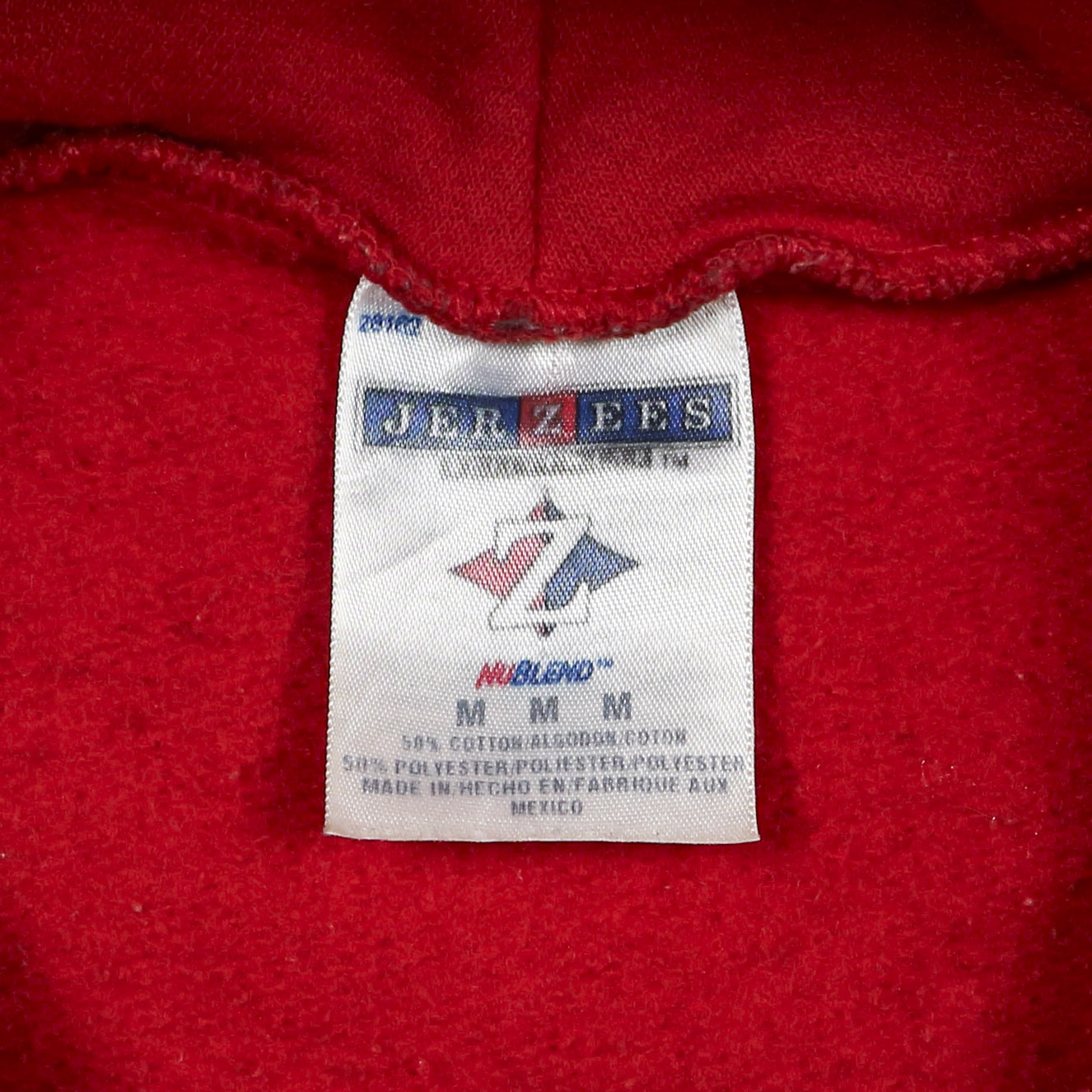 00s Jerzees Red River Print Hoodie Size M