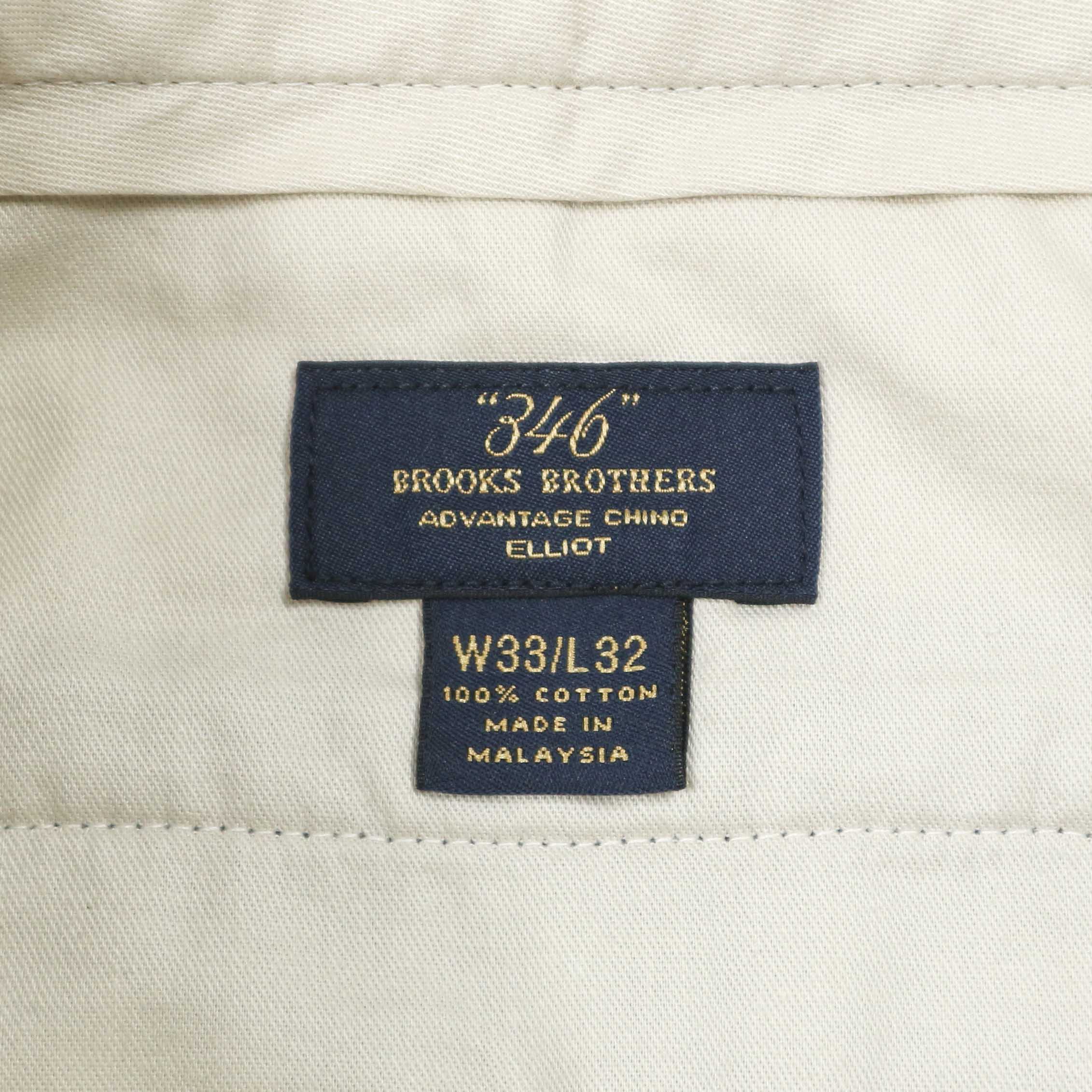 Brooks Brothers 346 Pleated Trousers Size 33