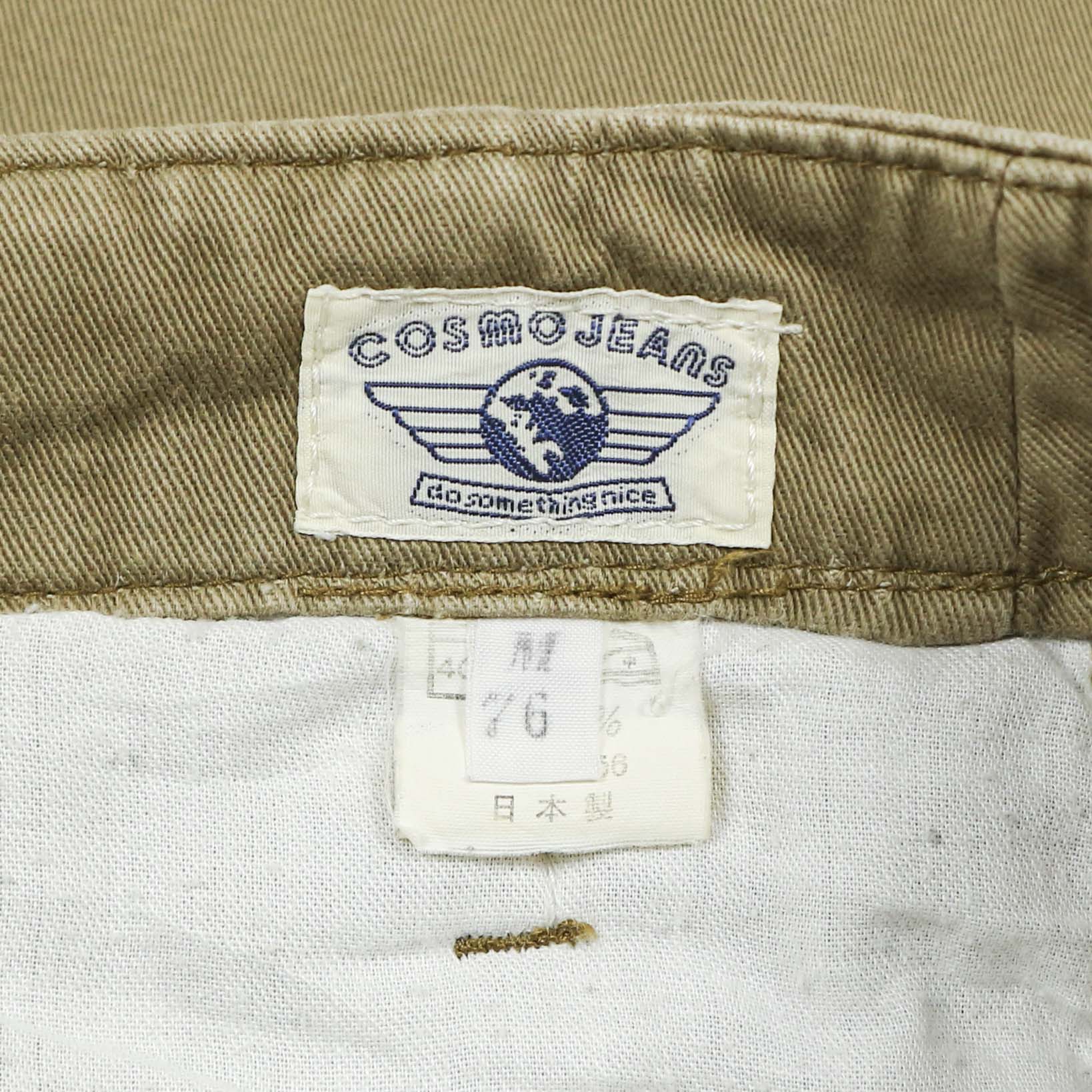 Cosmo Jeans Japan Made Pleated Trousers Size 28