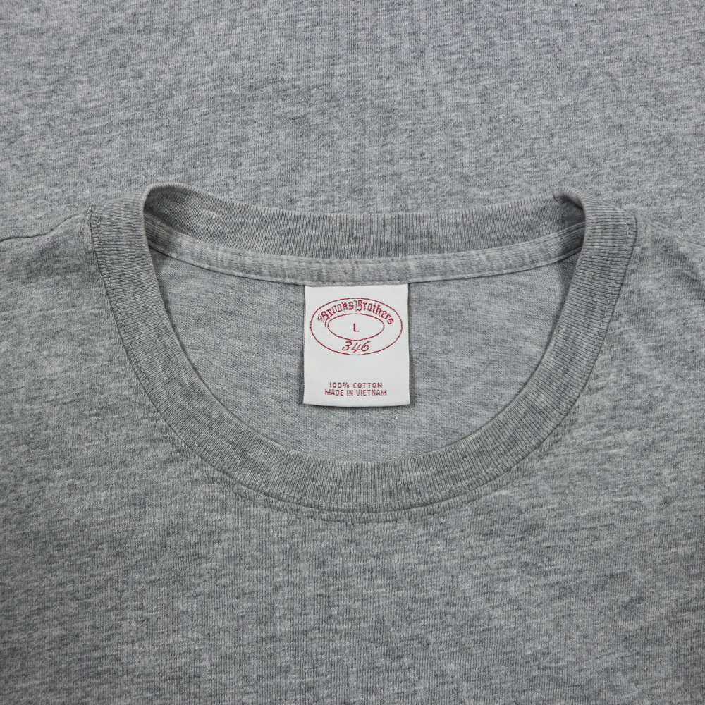 Brooks Brothers 346 Blank T-Shirt Size L