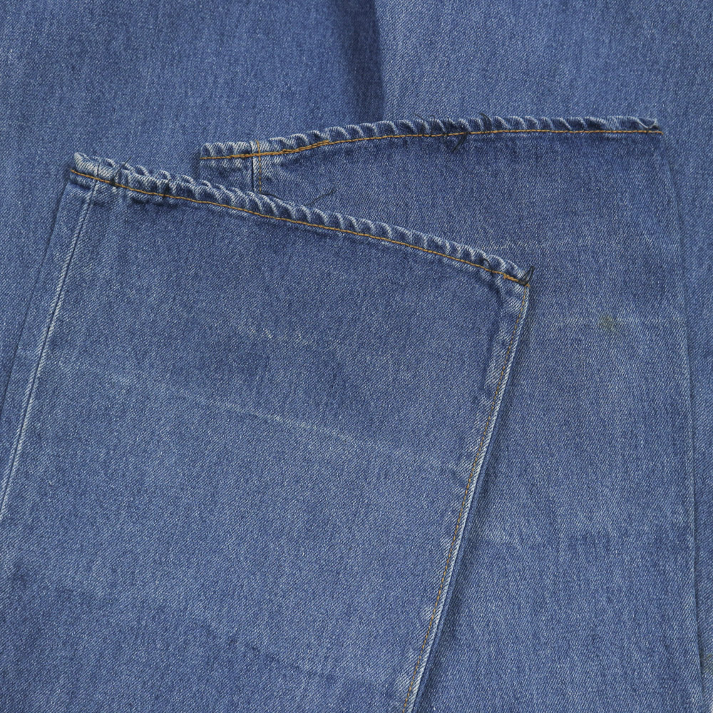 Vtg 80s Vicerer Denim Bell Bottom Jeans Size 33