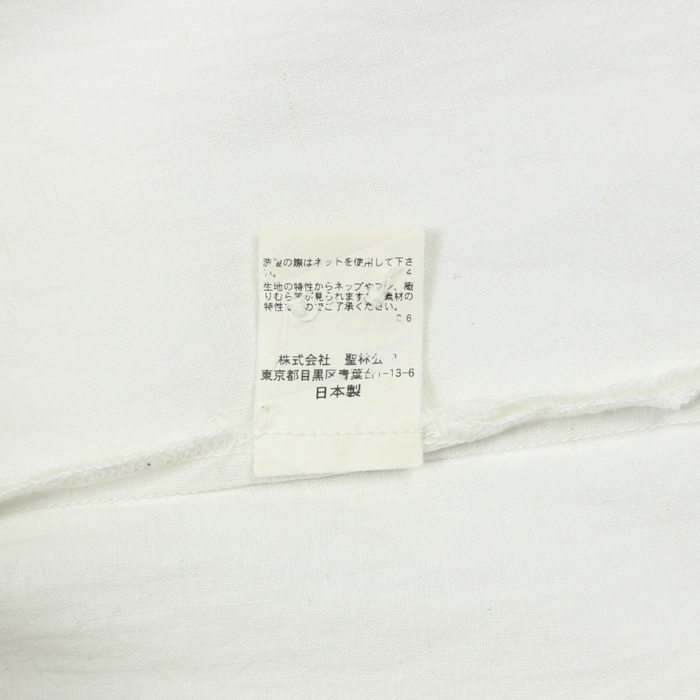 Blue Blue Made in Japan Linen Pull-over Shirt Size L