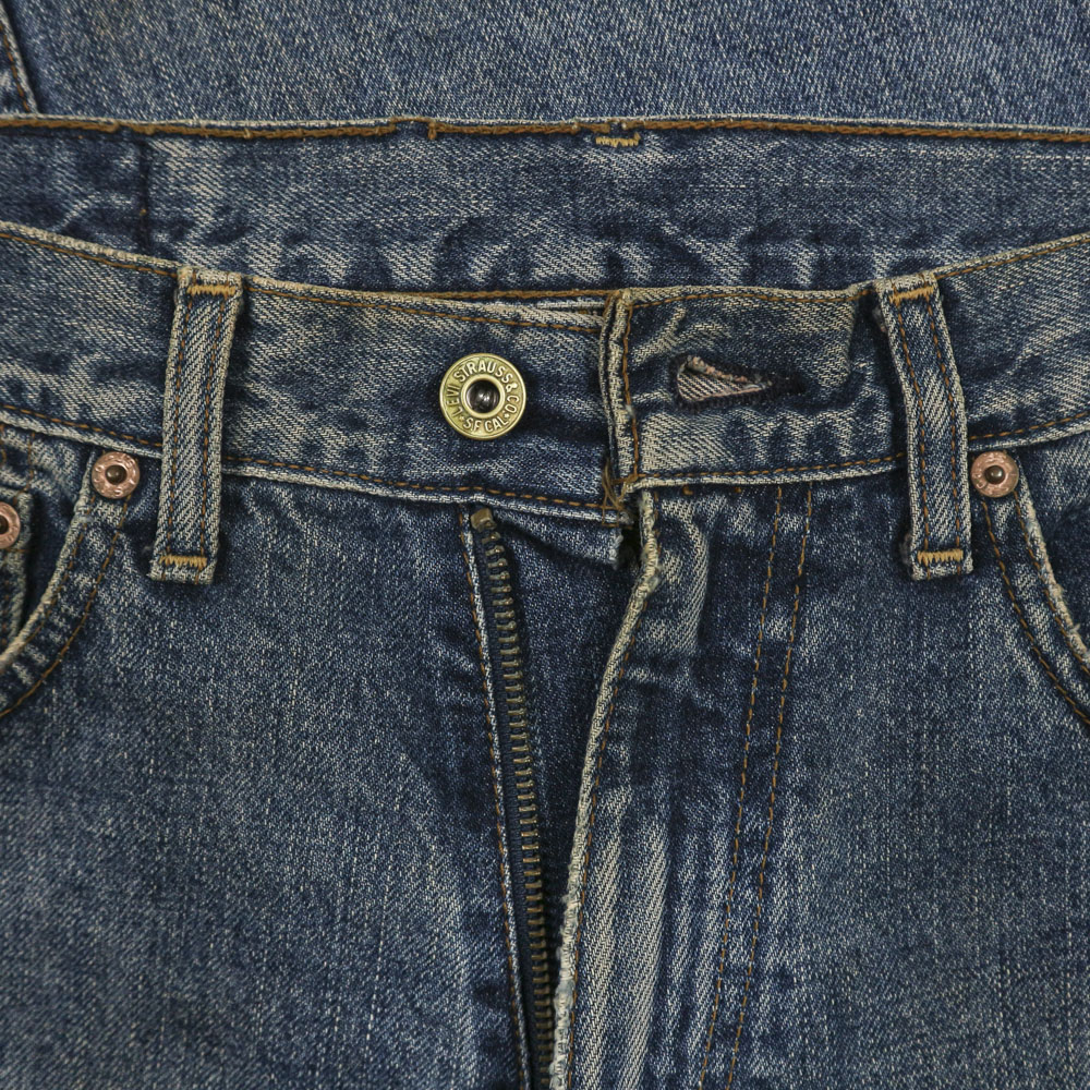 90s Faded Levi's 503 Selvedge Denim Jeans Size 28