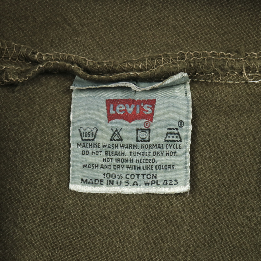 2000s Levi's 501 Olive Dyed Denim Jeans Size 33