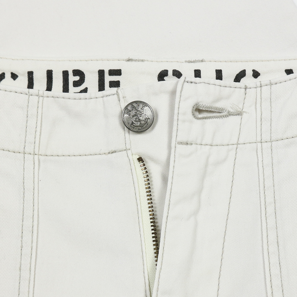 Cube Sugar Cream White Utility Pants Size 30
