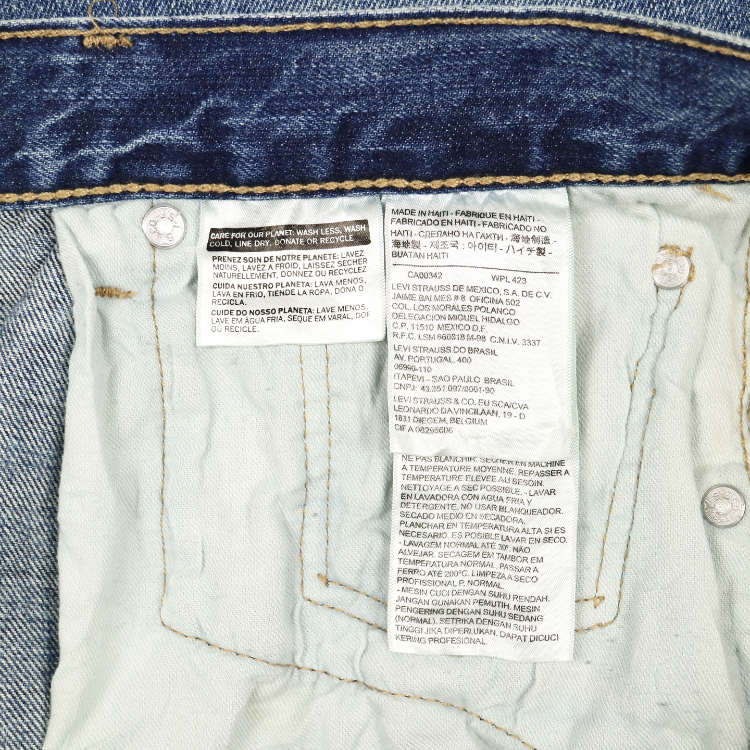 2010s Levi's 501 Denim Jeans Size 33