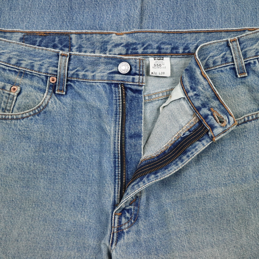 90s Levi's 550 Made in USA Denim Jeans 36