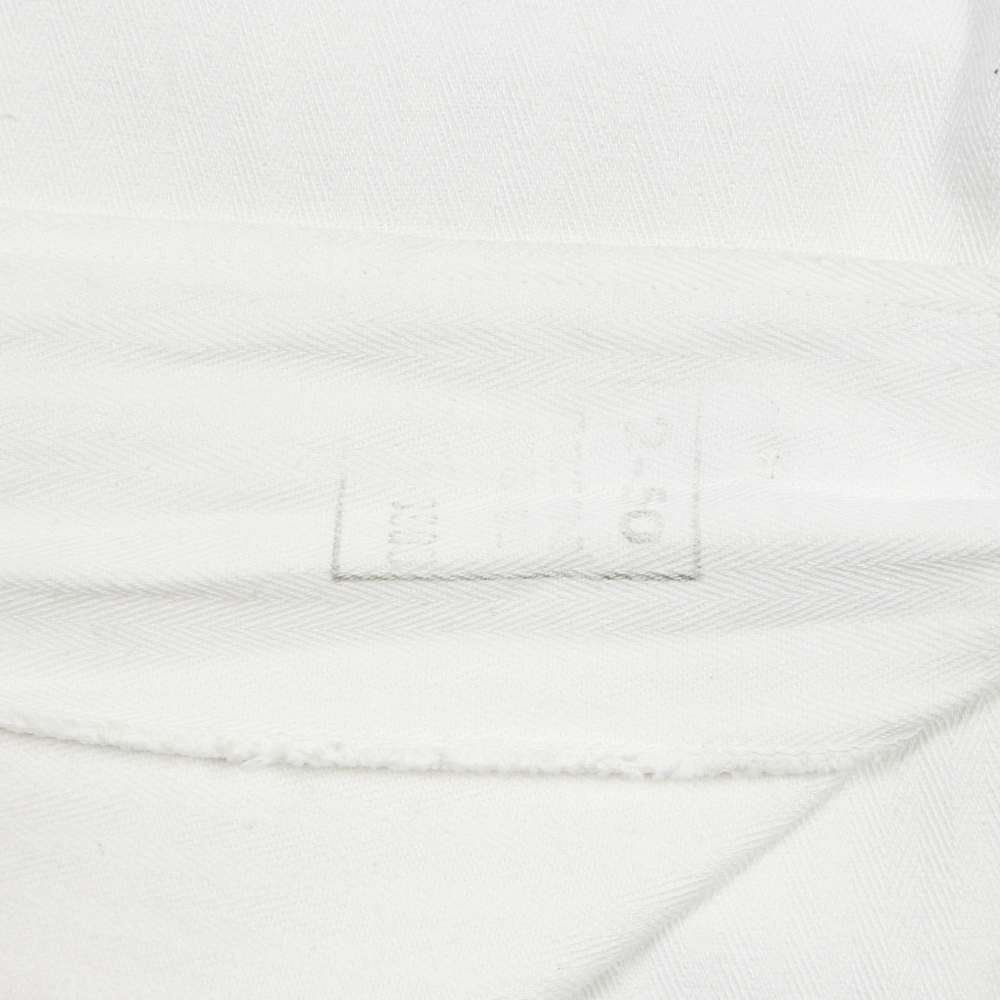 Vtg European Workwear White Herringbone Jacket Size L