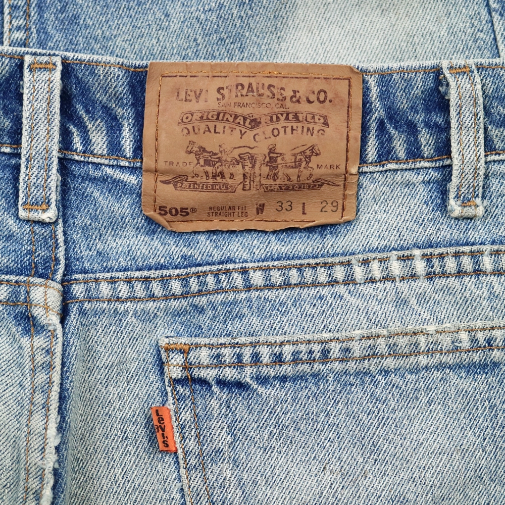 90s Levi's 505 Made in USA Denim Jeans 32