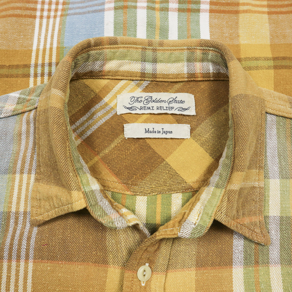 Remi Relief Made in Japan Flannel Shirt Size L