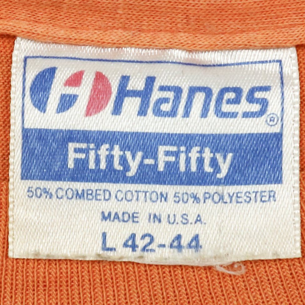Vintage 80s Hanes USA Aumsville T-Shirt Size L