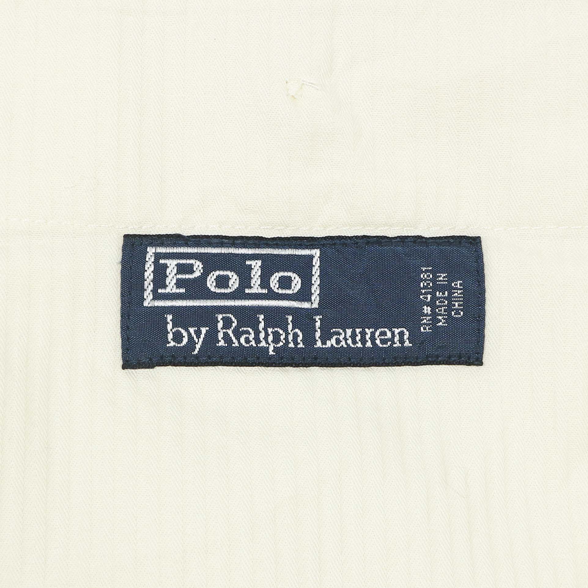 Polo Ralph Lauren Linen Silk Fabric White  Pants Size 35