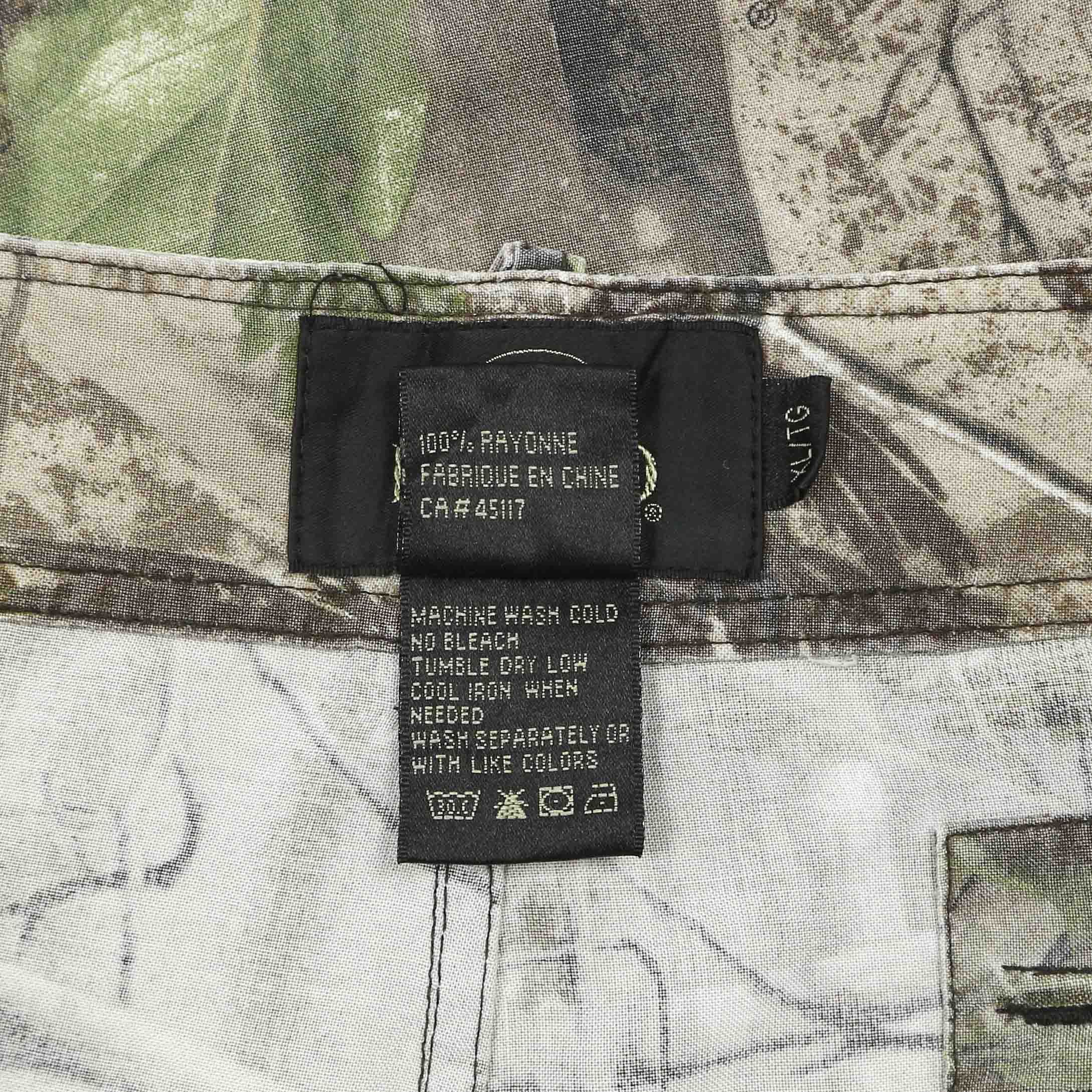Red Head Rayon Fabric Realtree Camo Pants Size 42-44
