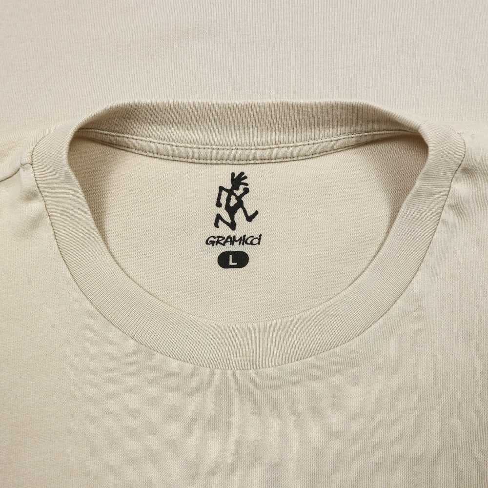 Gramicci Outdoor Logo Embroidery T-Shirt Size L