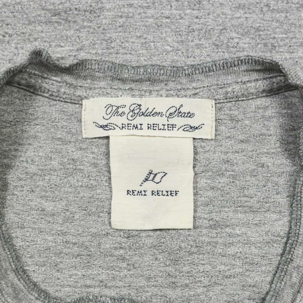 Remi Relief Made in JP Henley T-Shirt Size M