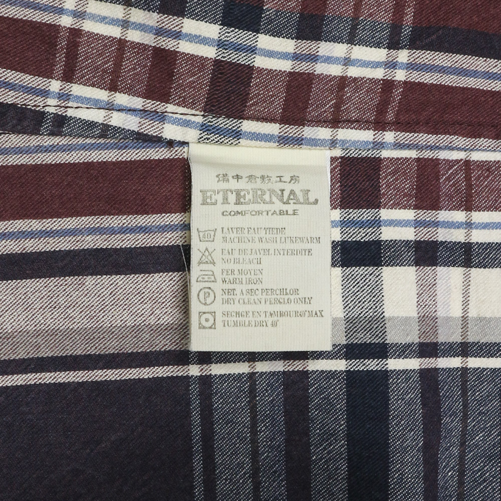 Eternal Japan Embroidery Western Shirt Size L