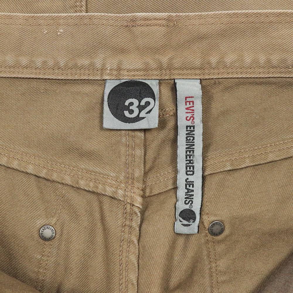 2000s Levi's Brown Denim Engineered Jeans Size 32