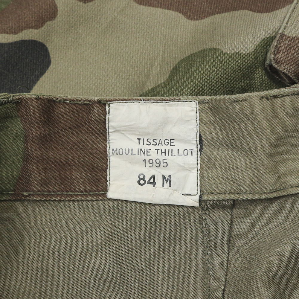90s French Army Camo Combat Trousers Size 32