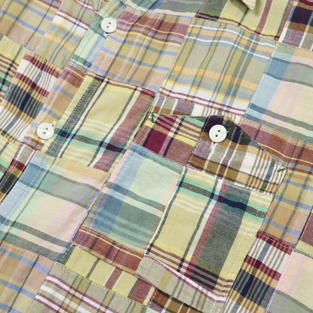 Burgus Plus Japan Patchwork Shirt S/S Size M