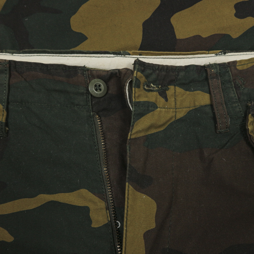 Back Number Brand Camo Combat Trousers Size S