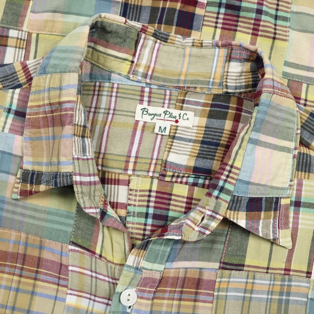 Burgus Plus Japan Patchwork Shirt S/S Size M