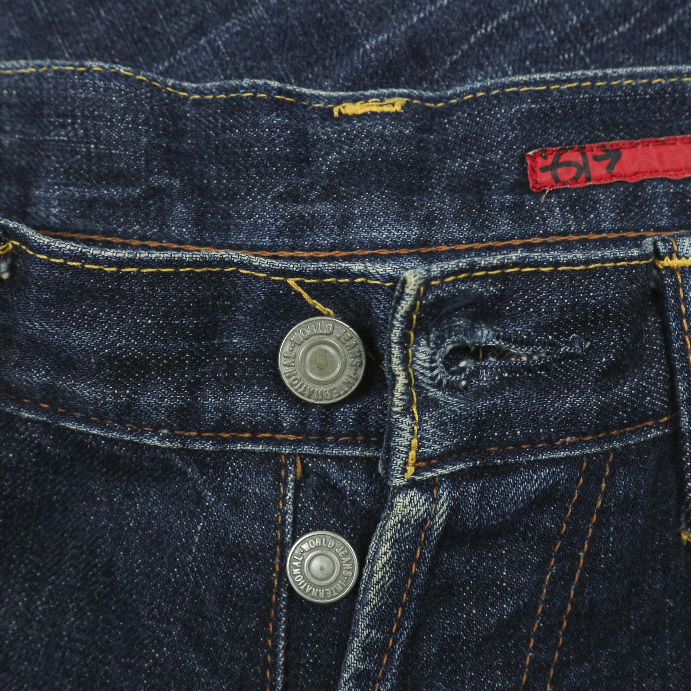 Kato Japan Made Selvedge Denim Jeans Size 28