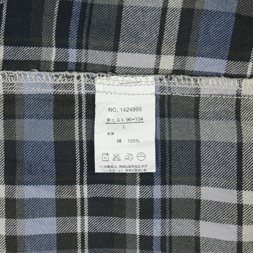 Kriff Mayer Multi Flannel Western Shirt Size M