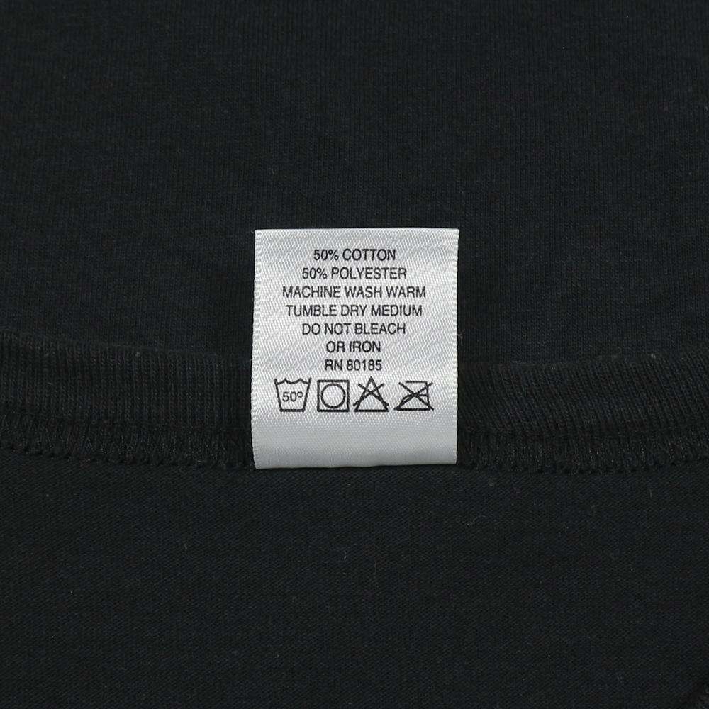 Don Alleson Brand Black Henley T-Shirt Size M
