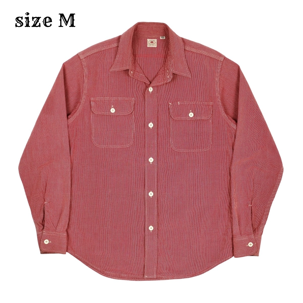 Sugar Cane Made in Japan Work Shirt Size M
