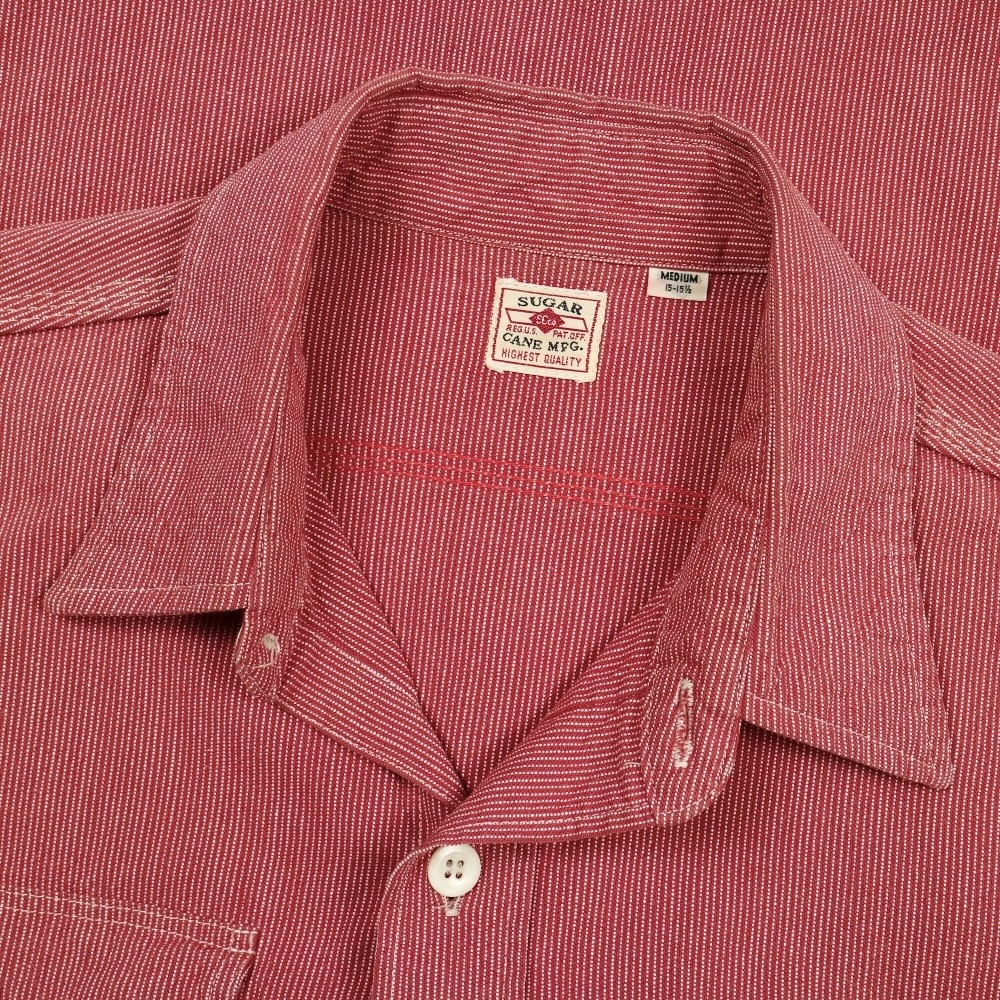 Sugar Cane Made in Japan Work Shirt Size M