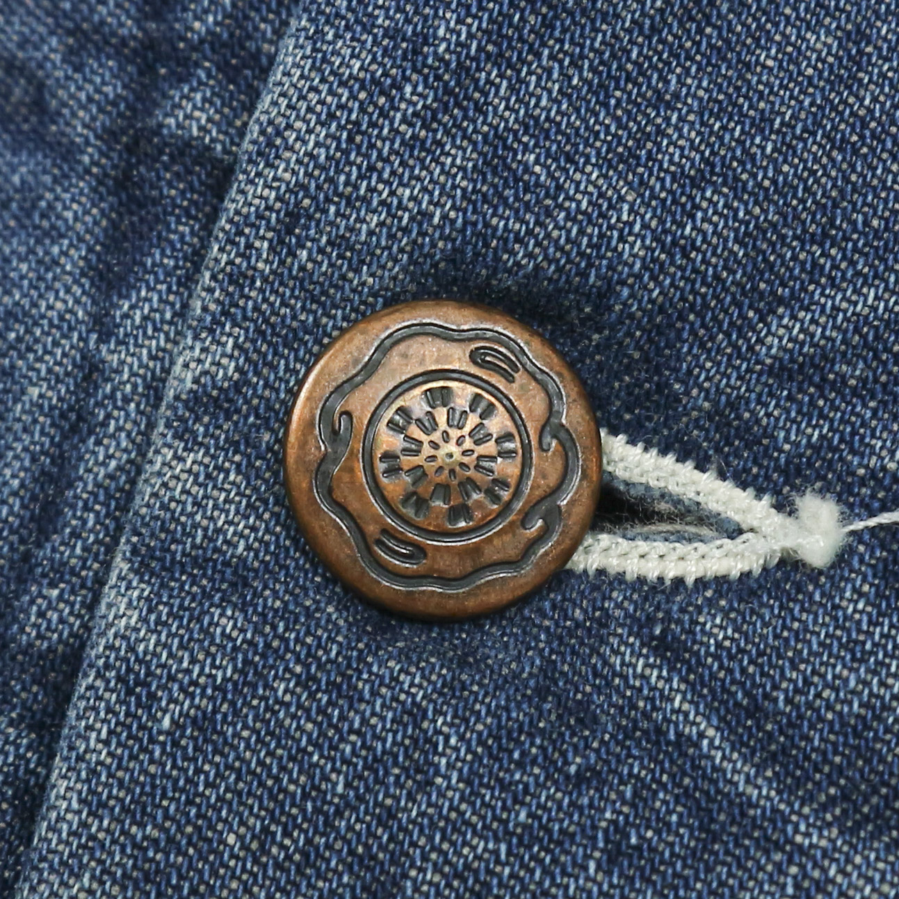Vintage 70s Big Ben USA Blanket Lined Denim Jacket Size L