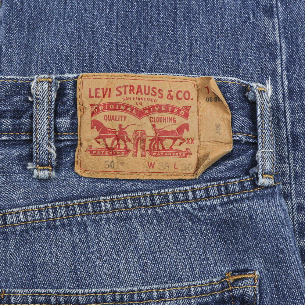 2010s Levi's 501 Denim Jeans Size 38