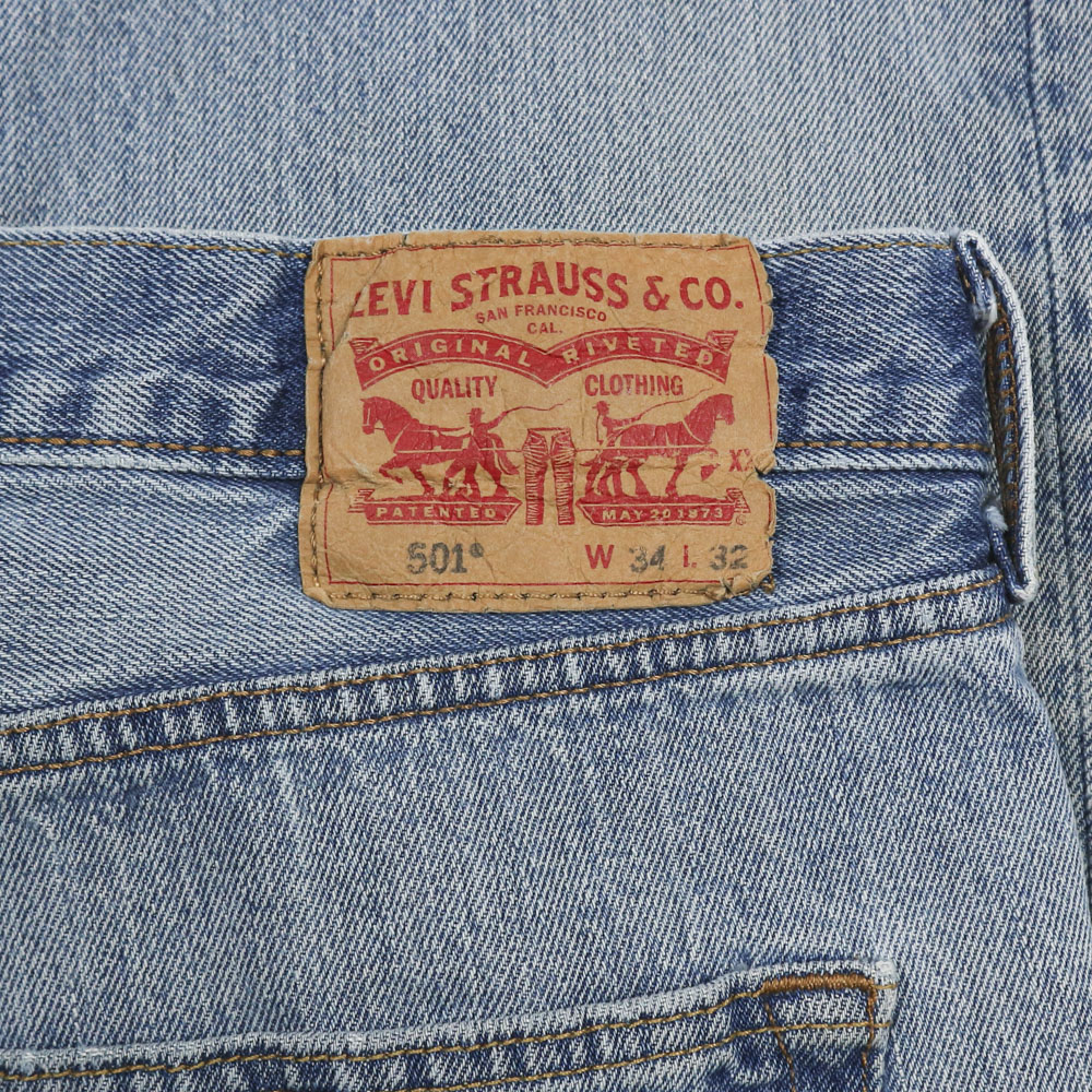 2010s Levi's 501 Denim Jeans Size 34