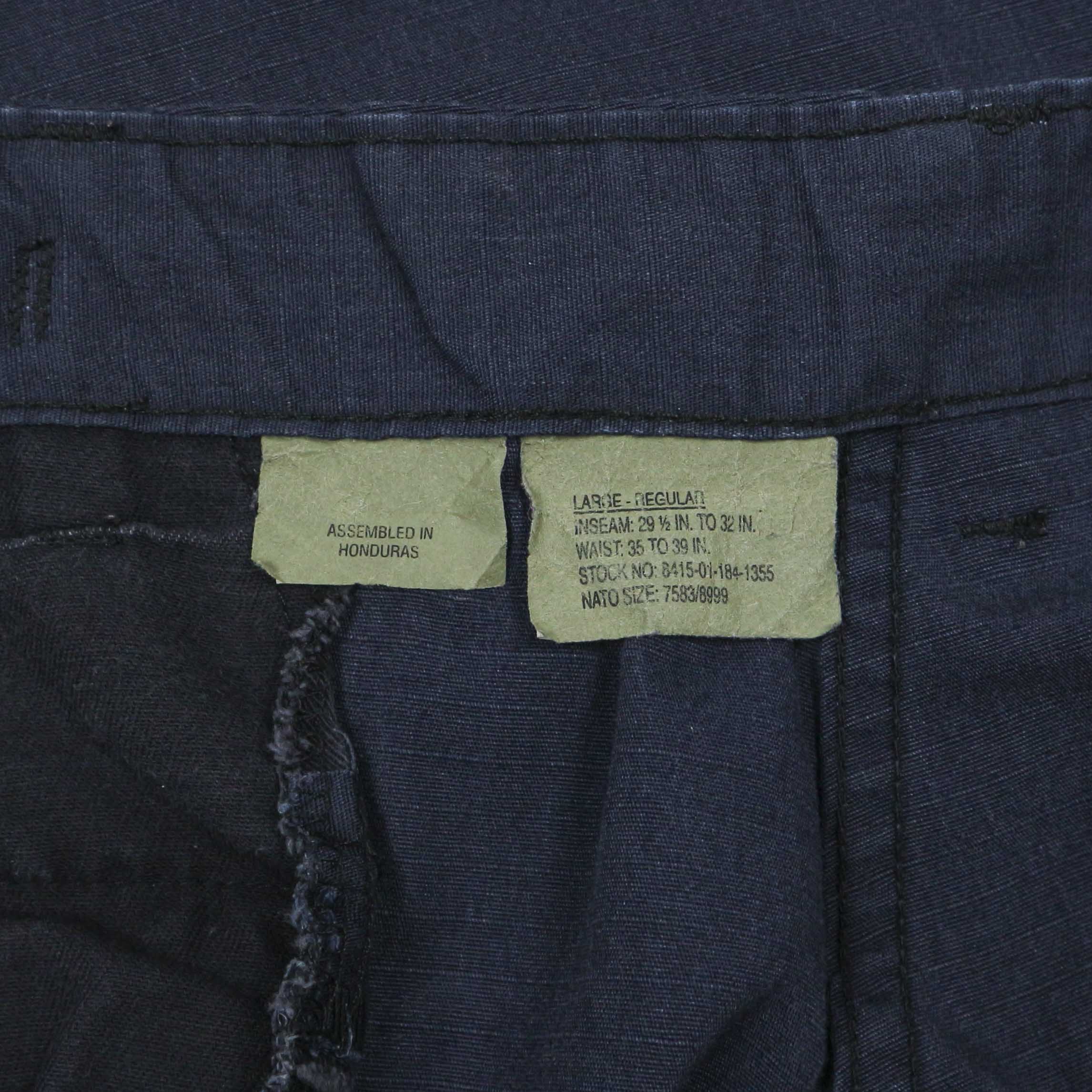 Truspec Ripstop Navy Combat Trousers Size L