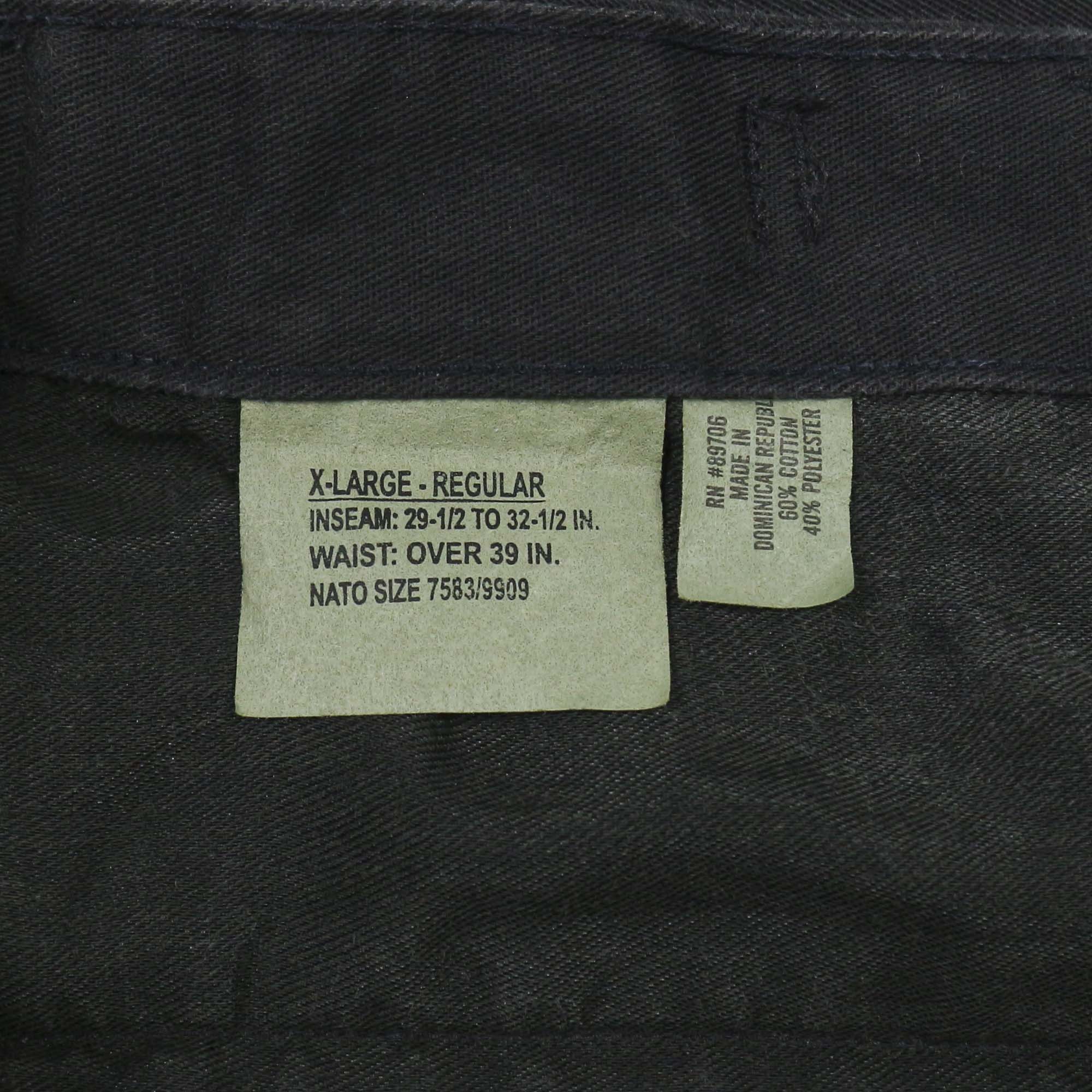 Propper Black BDU Combat Trousers Size XL