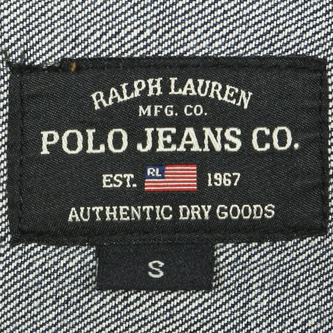 Tag Lauren Jean Company Polo Jeans By Ralph Lauren Denim Jacket