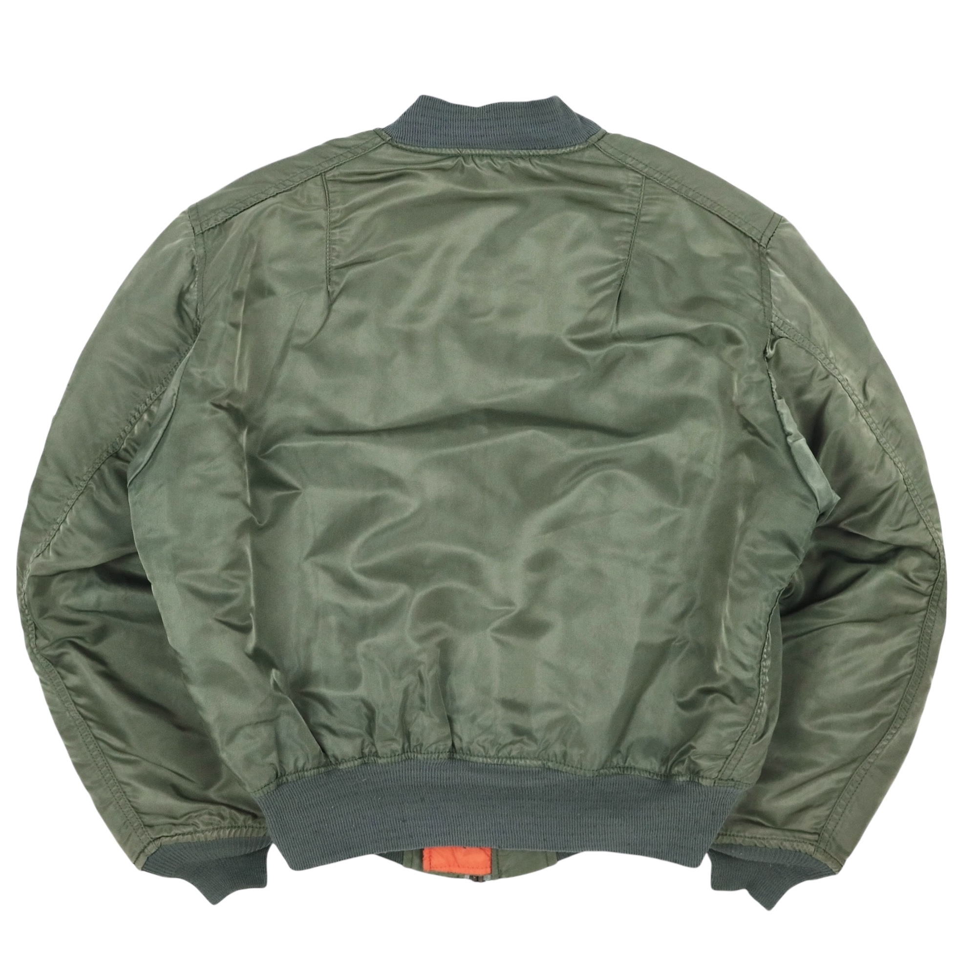 90s Alpha Industries MA-1 Flight Jacket Made in USA Size XL