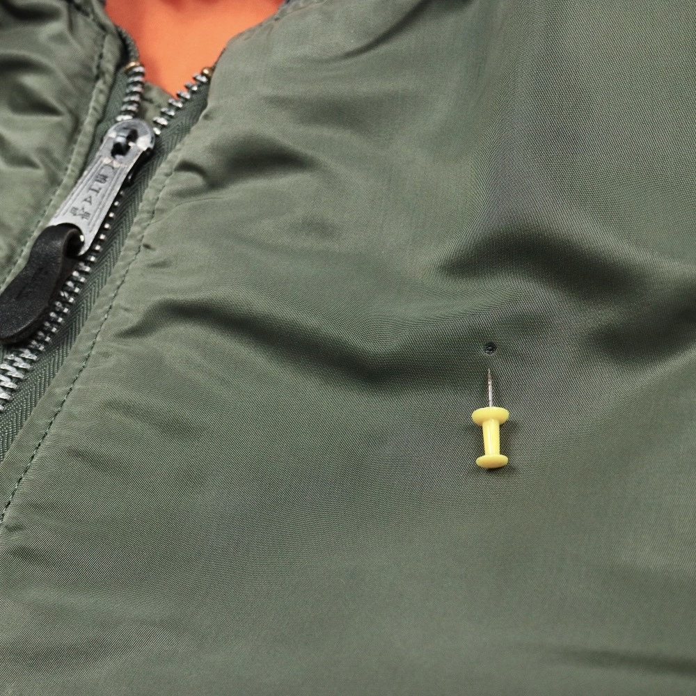 90s Alpha Industries MA-1 Flight Jacket Made in USA Size XL