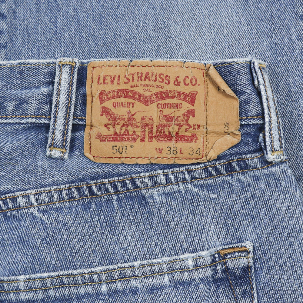2010s Levi's 501 Denim Jeans Size 38
