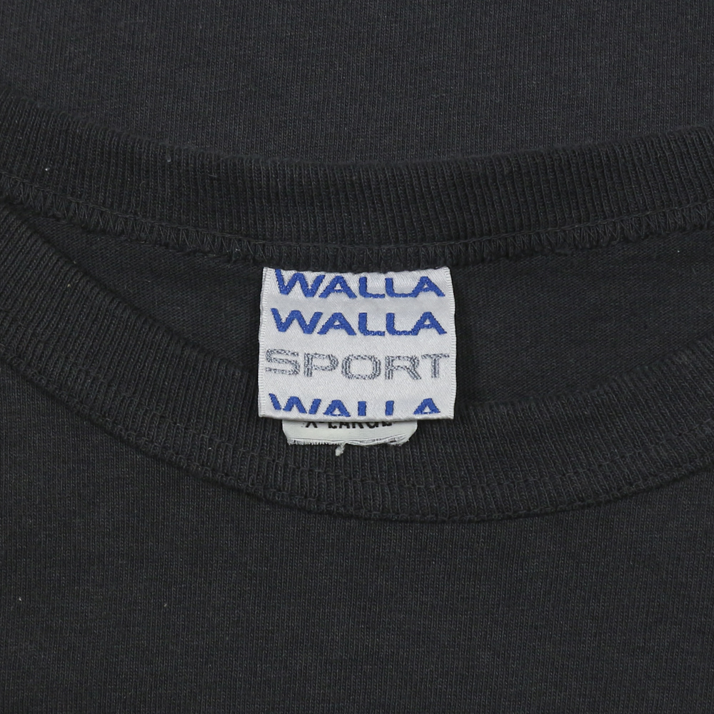 Vtg Walla Sport Made in Japan Pocket T-Shirt Size XL