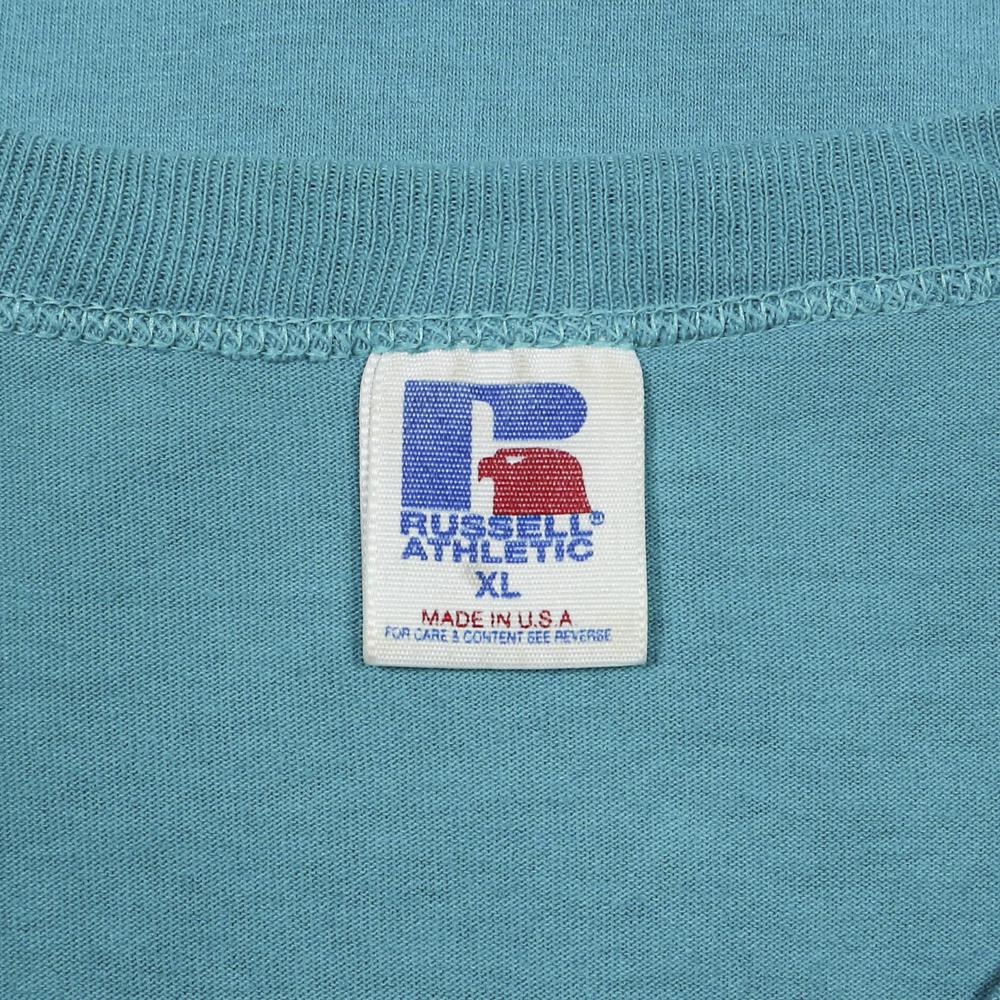 Vtg 90s Russell Made in USA Baseball T-Shirt Size XL